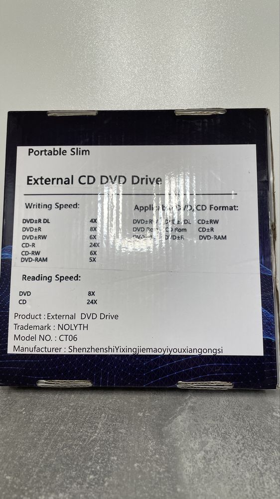 External CD DVD drive зовнішній портативний дисковод