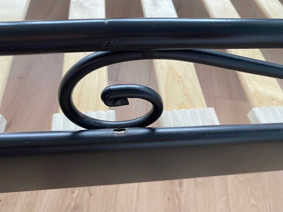 Łóżko młodzieżowe Ikea metalowe