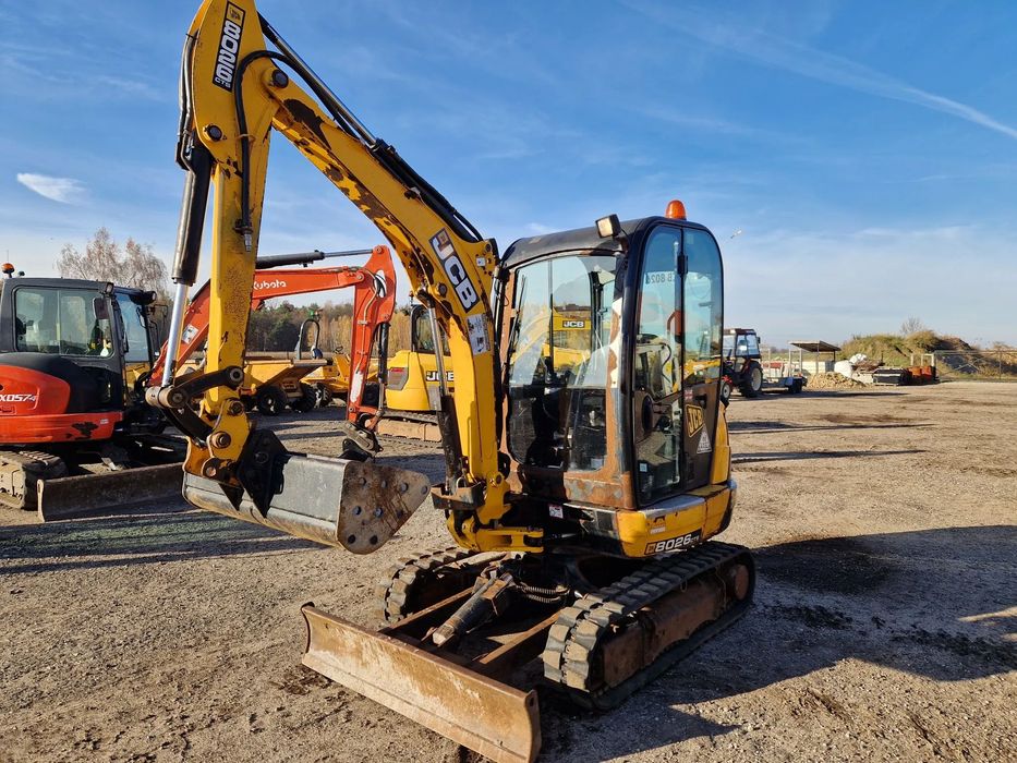 JCB 8026 cts , 48z-1 , 15c-1, TLT 30D  8026cts  2400mtg 2019r szybkozłącze