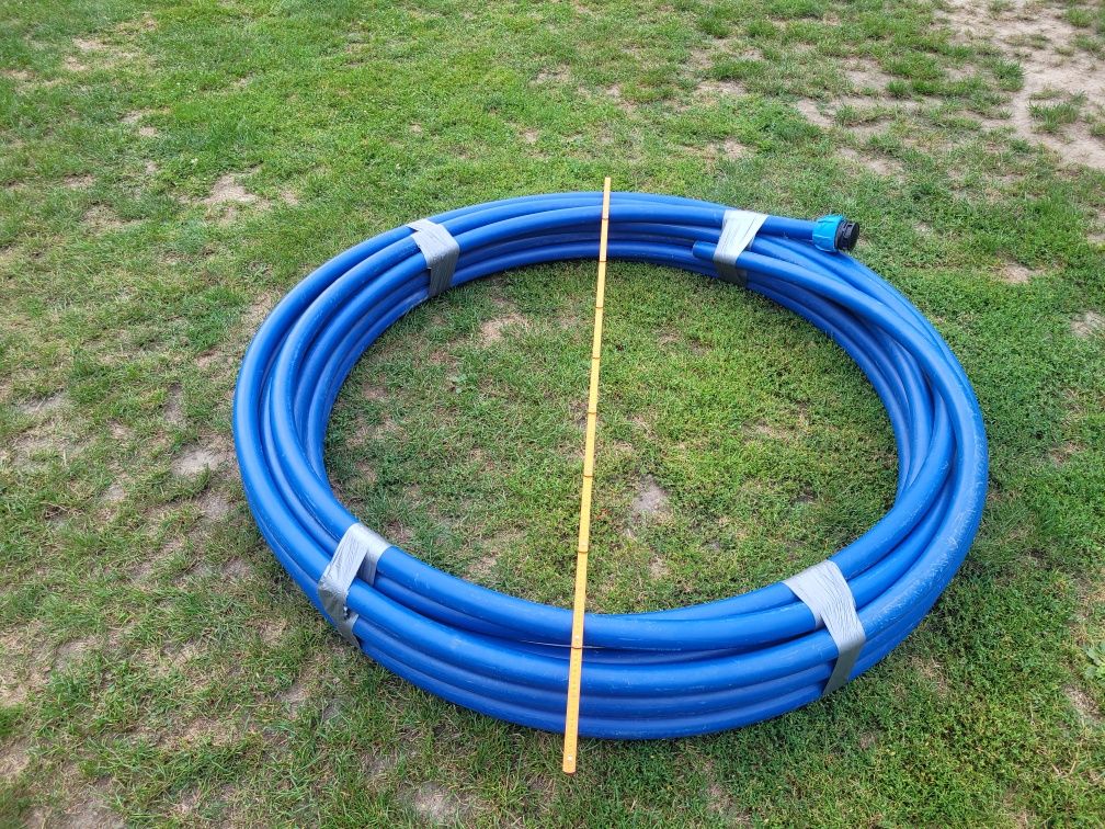 Rura pcv 4,5cm 50 metrów długa