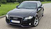 Audi A4 B8 2.0TDI 143PS S-LINE Bi-Xenon Navi Skóra LED Alu18 IGŁA VOLL