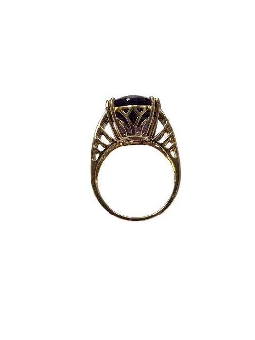 Złoty Pierścionek z Alexandrytem i Diamentami 750 6,78g R14 Certyfikat