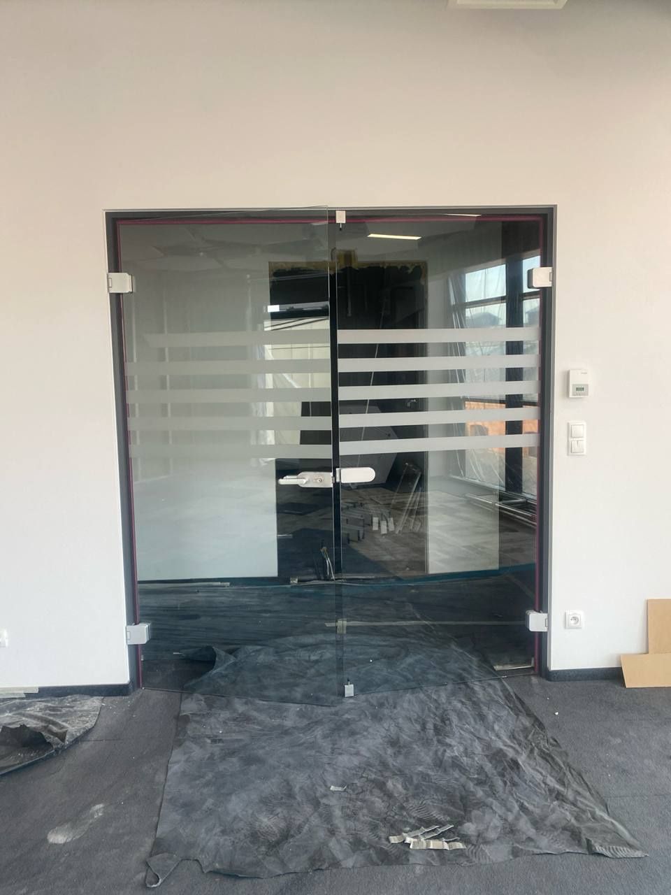 Drzwi aluminiowe*szklane*biurowe* 200cm/220cm