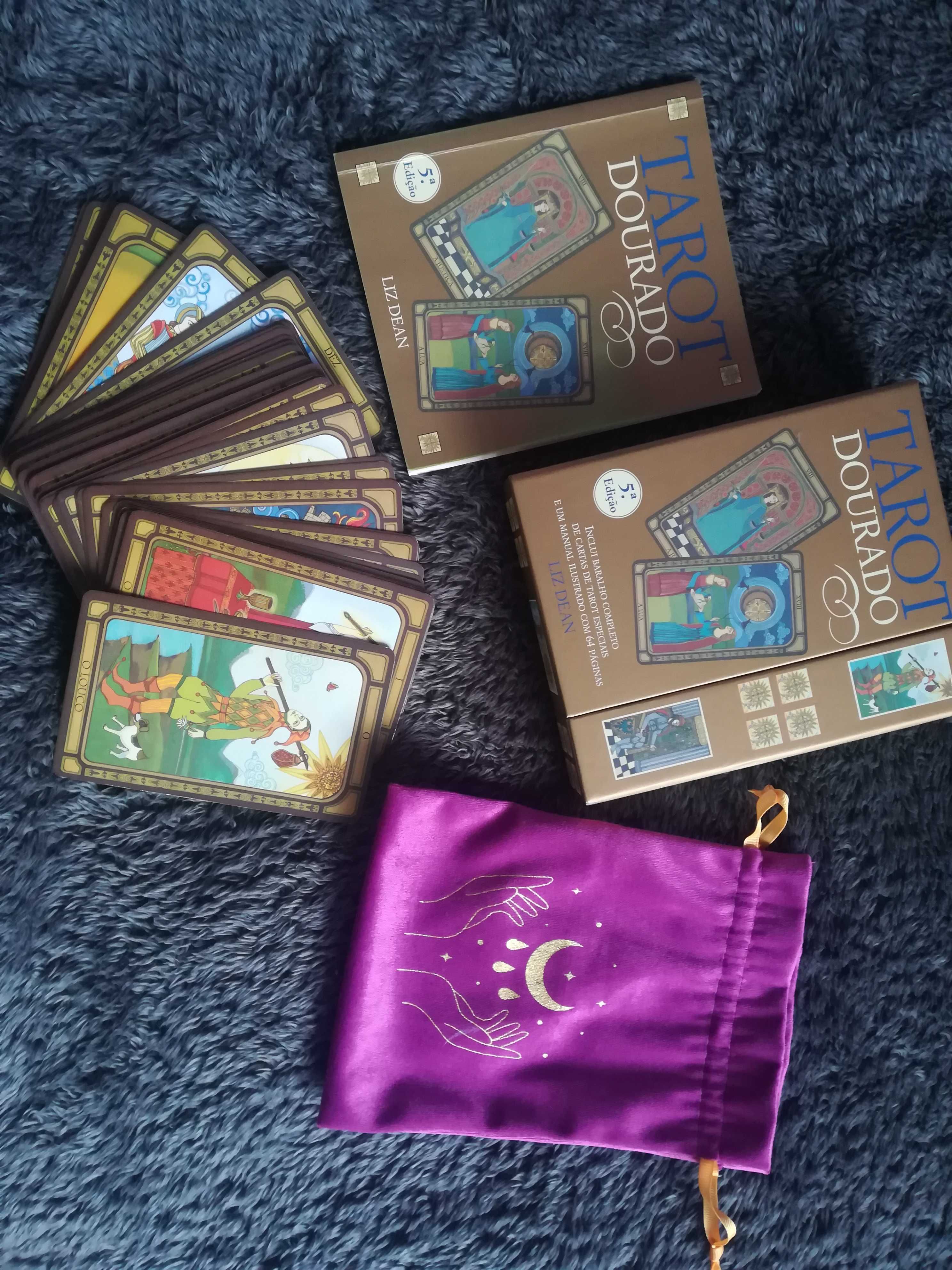 Tarot Dourado - LER DESCRIÇÃO