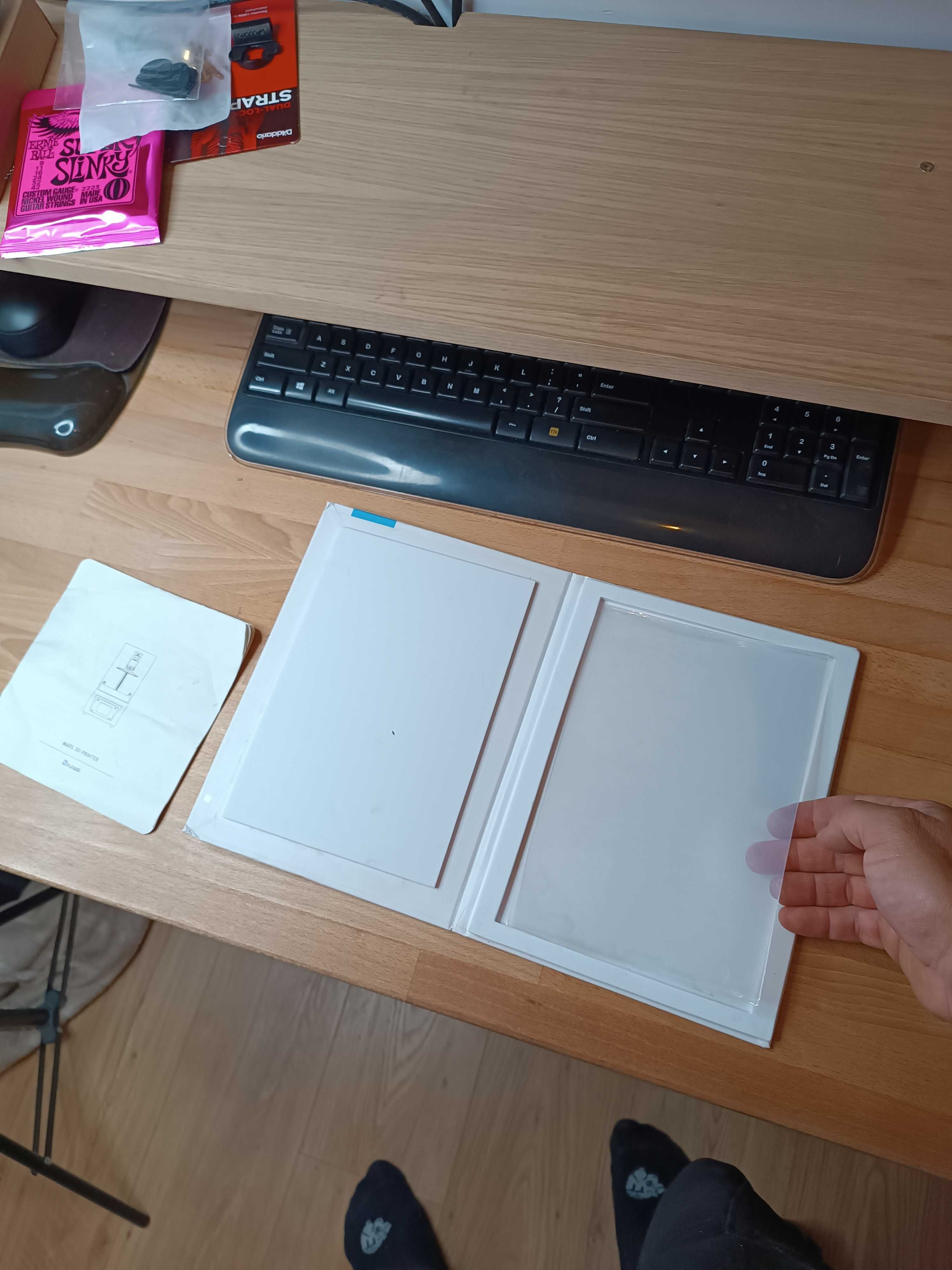Drukarka 3D Elegoo Mars 1 + 3szt folii zabezp ekran. Sprawna