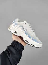 Женские кроссовки Nike Air Max Tn Plus White&blue. Размеры 37-40