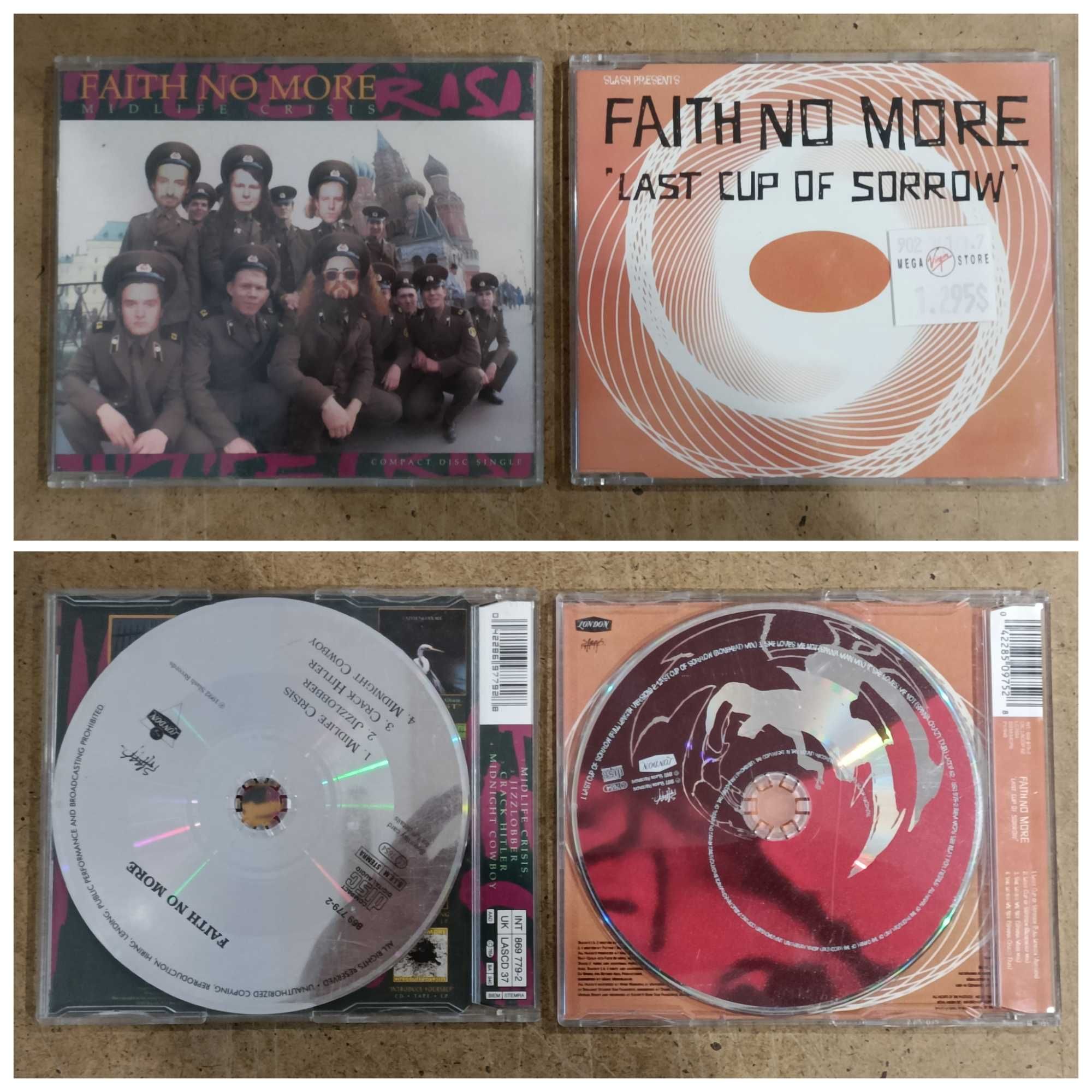 Faith No More - 2 CD Singles