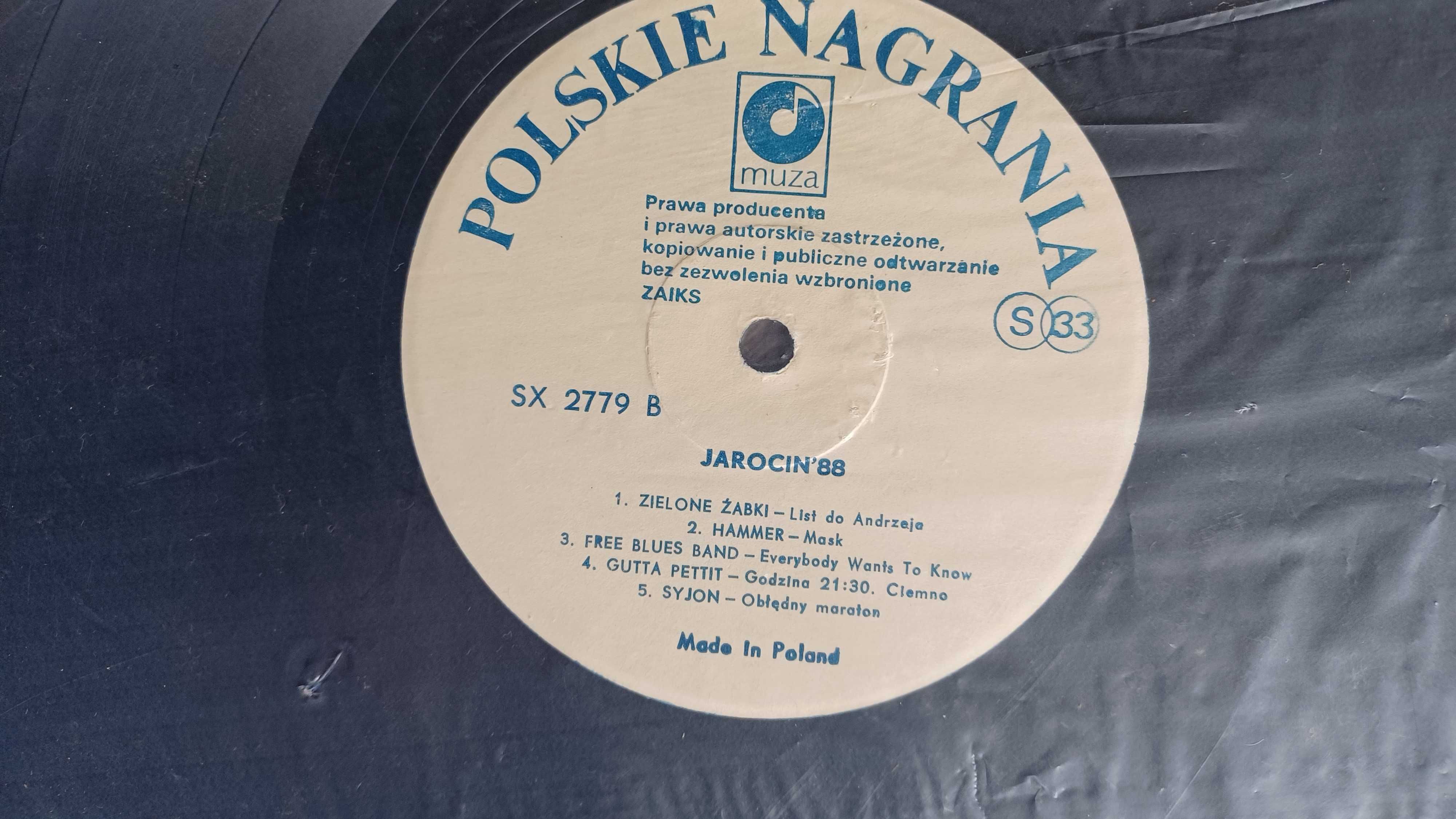 stare winyle JAROCIN 88' -2 płyty bez okładki