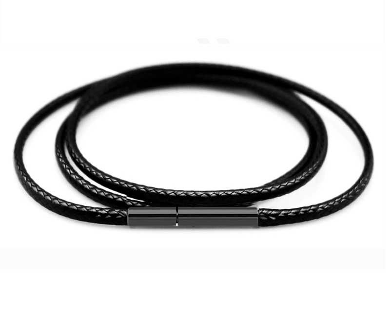 Шнурок с кожи украшение 65см