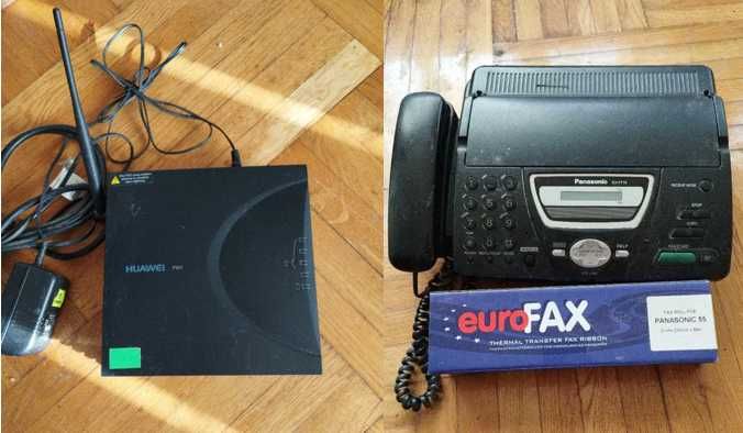 Стаціонарний CDMA-термінал Huawei ETS 1201 + факс PANASONIC KX-FT74