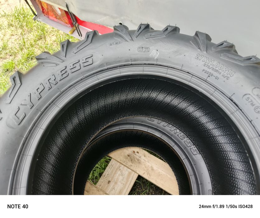 Nowe opony do quada ATV OBOR cypress 27x9-14 27x11-14