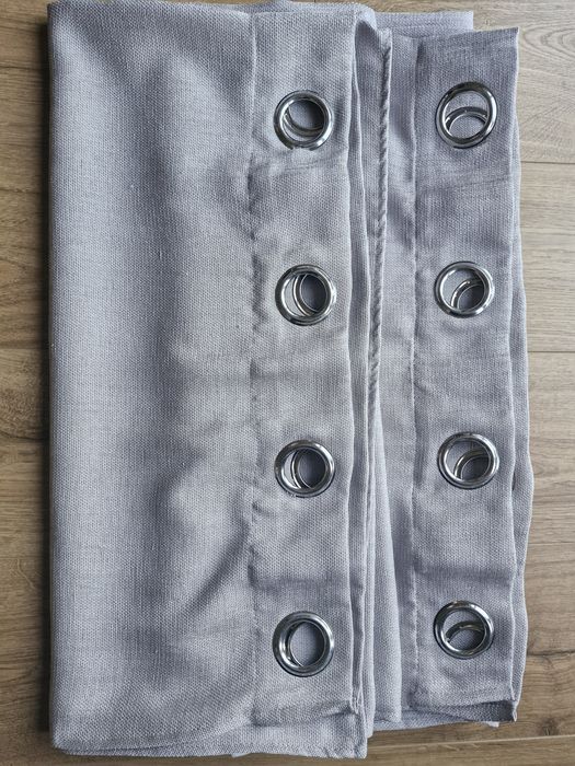 2 zasłony Leroy Foggia 140x260 kółka