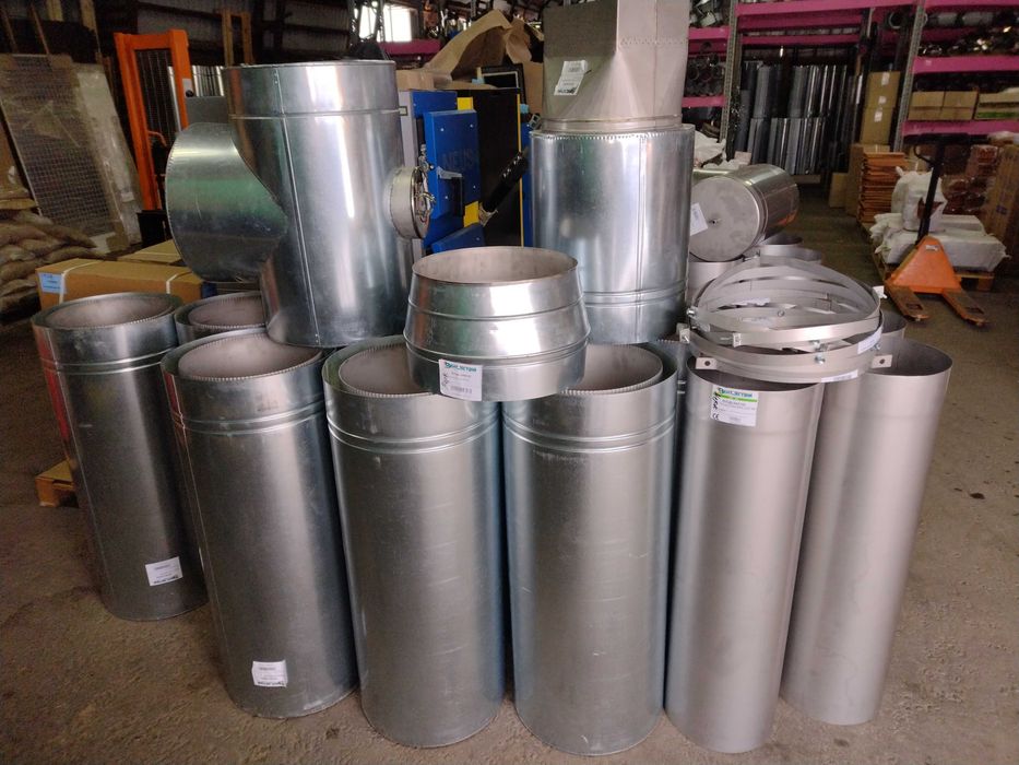 Димохід, димохідні труби ф 120/130/140/150/160/180/200 мм Димоход