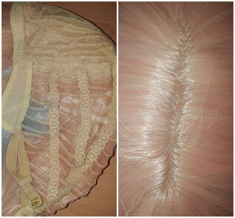 Kokomi Genshin Impact Cosplay wig peruka różowa brzoskwiniowa z kitką