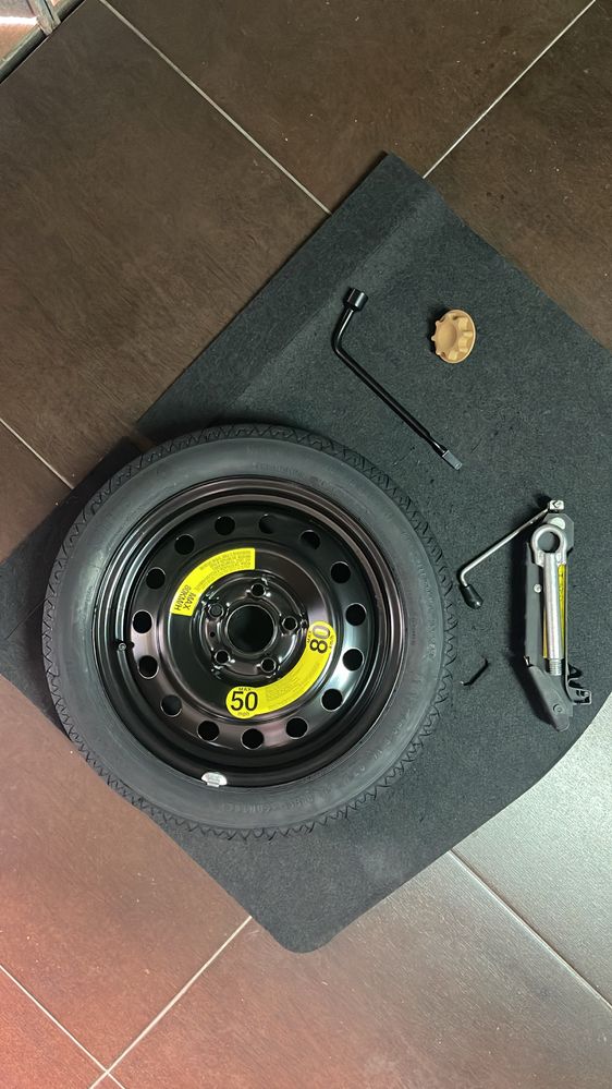 Kit pneu suplente furacao Hyundai e Kia Original