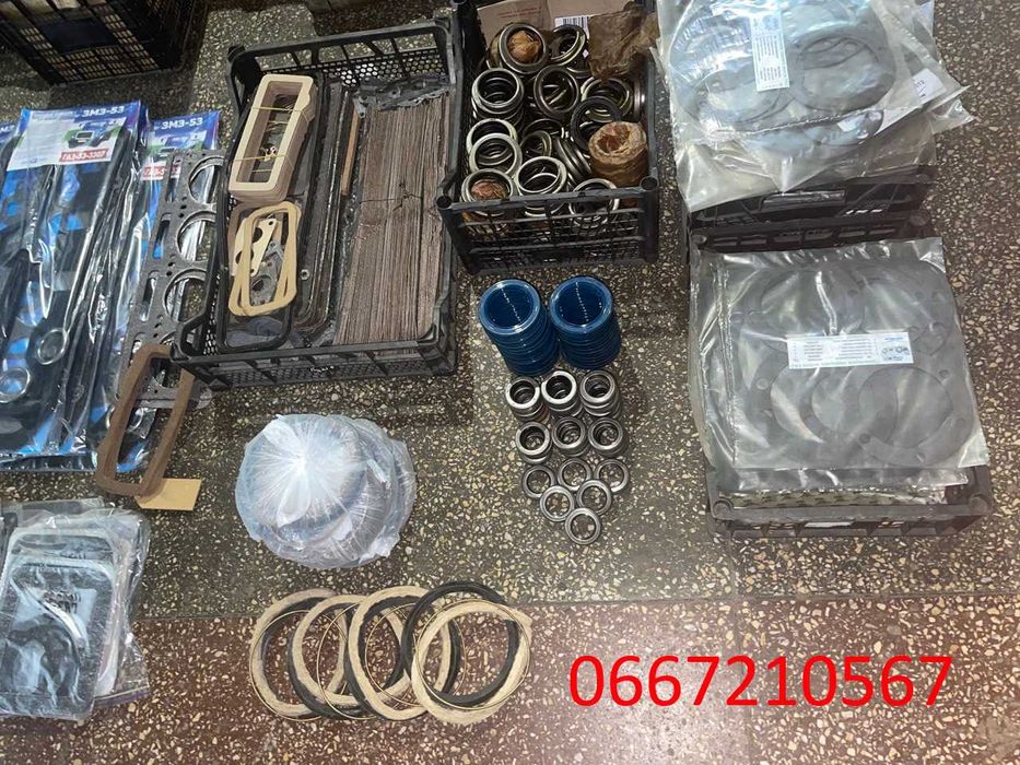 Прокладки, сальніки мостів, двигуна Уаз, Волга, Газ 51, Газ 52, Газ 53