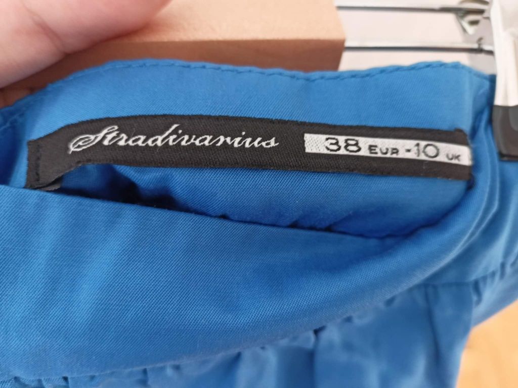 Niebieska spódnica Stradivarius rozm. M 38