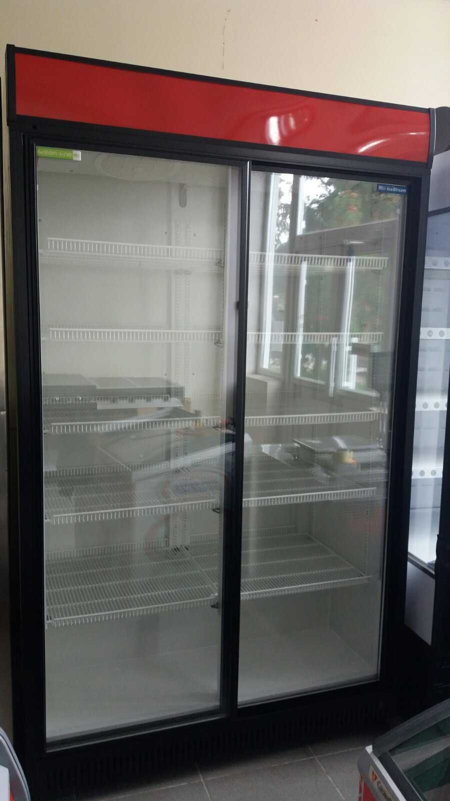 холодильні вітрини шкаф купе / холодильные витрины двухдверные