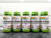 Solaray, Oregano Oil (60 капс.), масло орегано