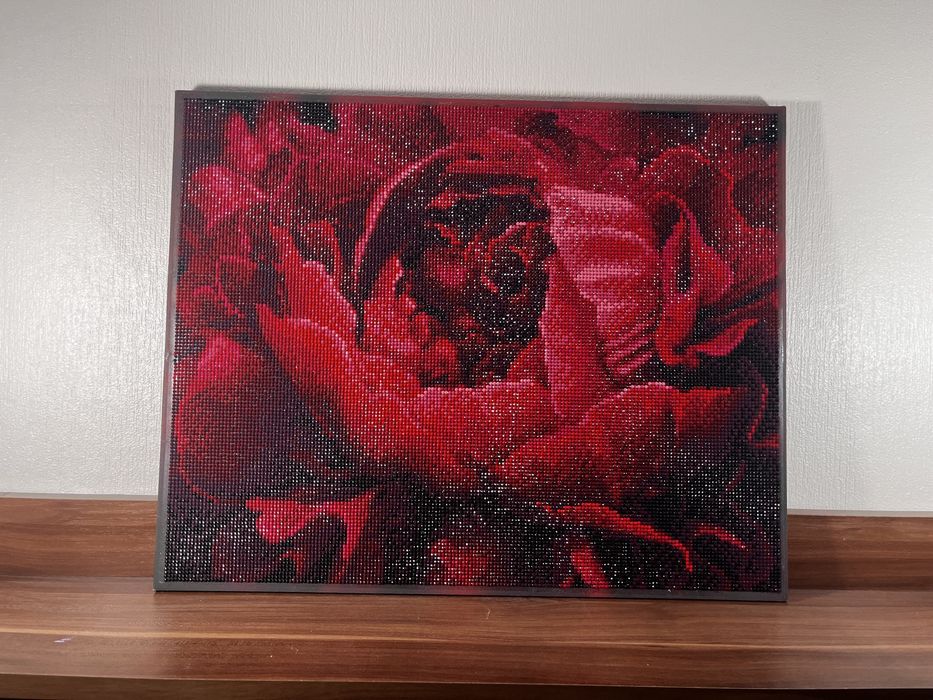 Готова картина алмазна вишивка на підрамнику