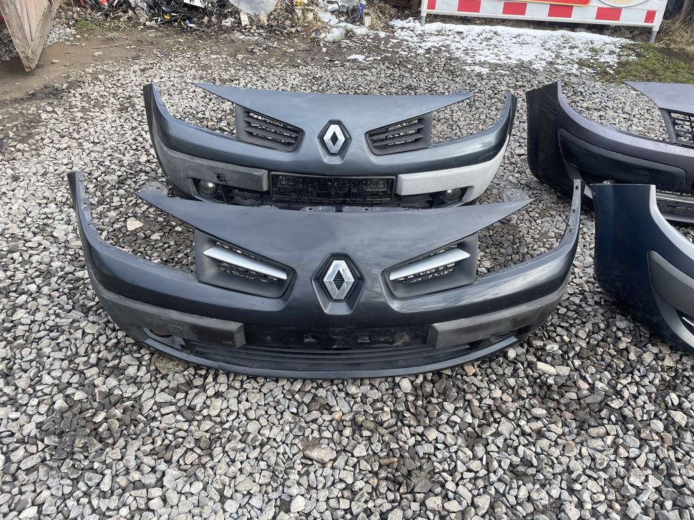 Бампер Renault scenic 2 Megane сценік меган рестайл 2006-2009