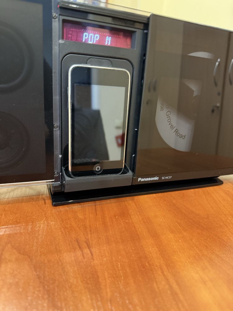 Музичний центр panasonic sc-hc37