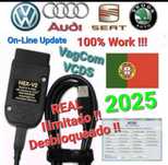 VAGCOM 2025 VCDS PRO Real Hex Atualizavel v.24.12 ilimitado portuguê