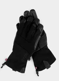 Rękawice softshellowe Rab Baltoro Glove Black - rozmiar XL