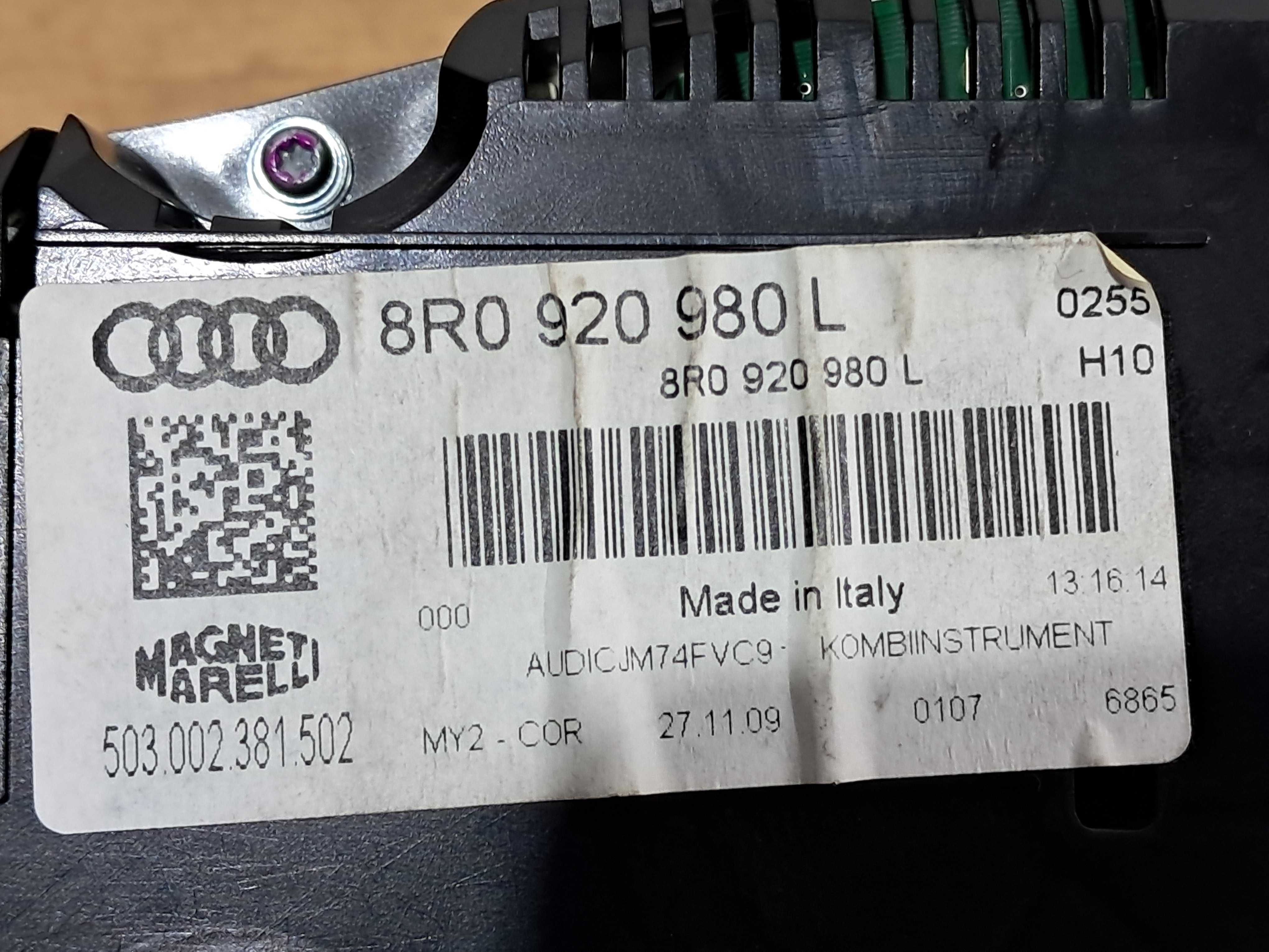 AUDI Q5 8R zegar licznik zegary automat 2.0 3.0 TDI ANGLIK