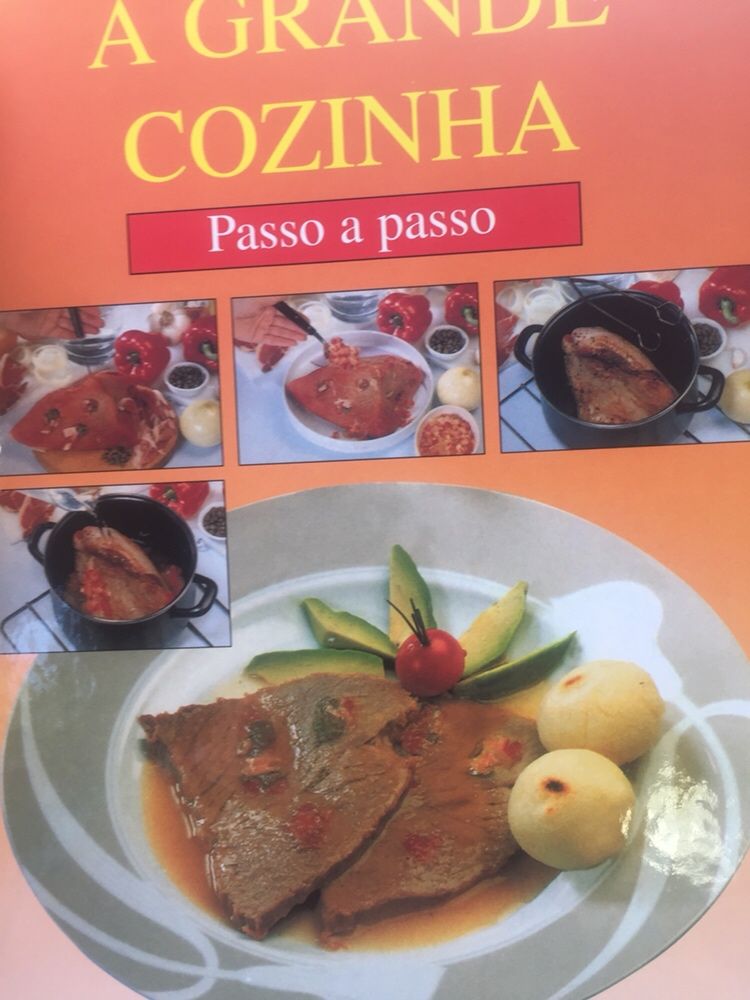 Coleção de livros de culinária