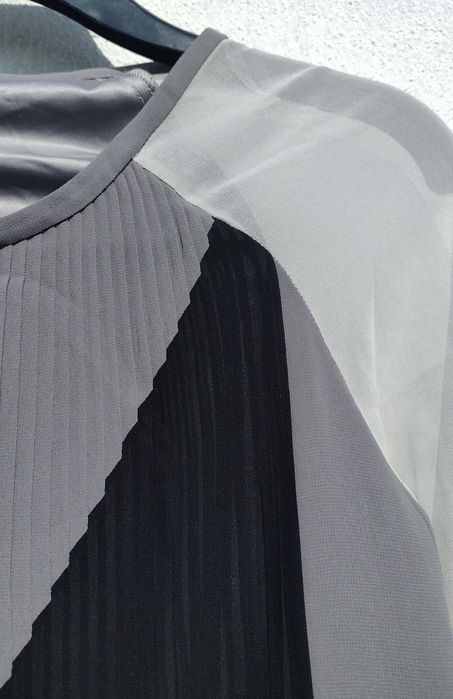 Стильное серое платье плиссе Rosemunde Copenhagen XS S