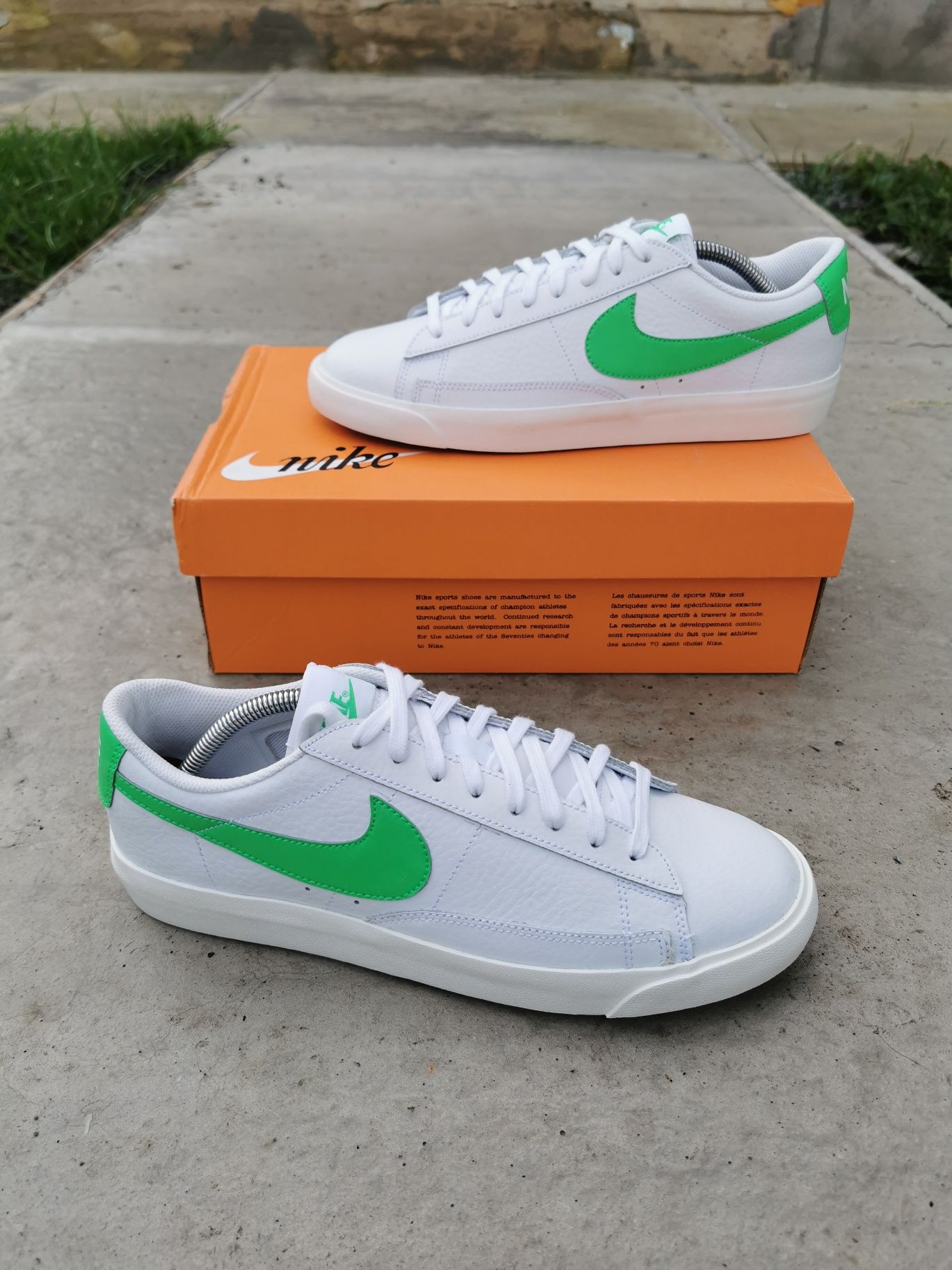 Кроссовки Nike Blazer Low Leather CI6377-105 42.5 43 46 ОРИГИНАЛ