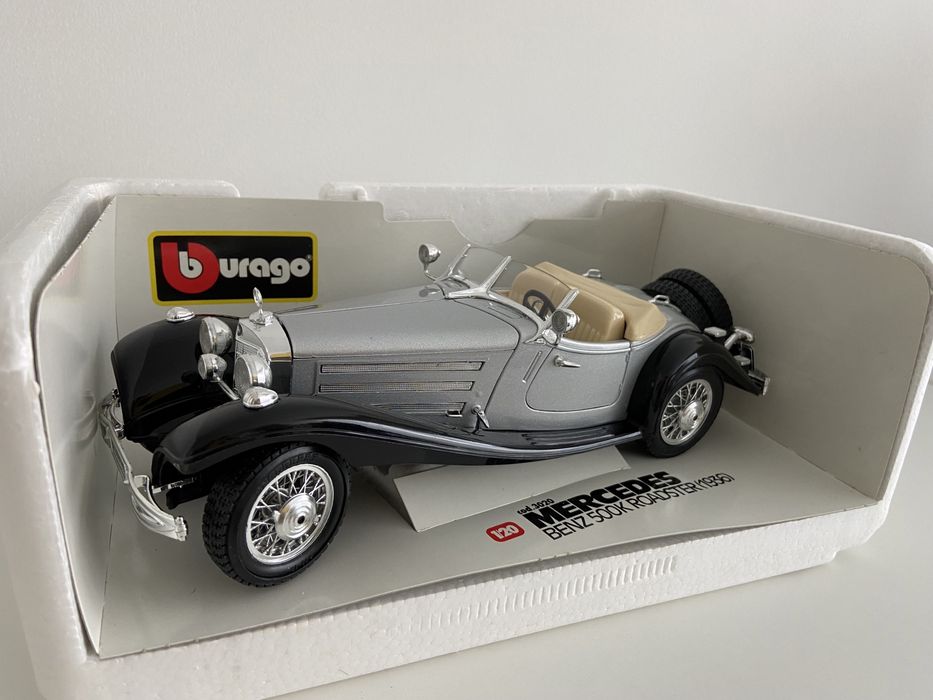 Mercedes Benz 500K Roadster (1936) Burago 1:20