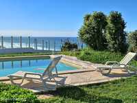 Moradia T6 com jardim, piscina e vista mar na Praia Grande