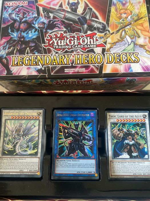 Yu gi oh legendary hero decks