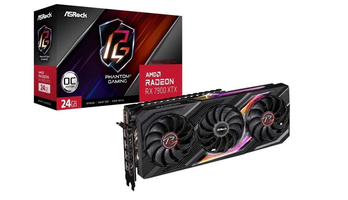 Karta graficzna ASRock Radeon RX 7900 XTX Phantom Gaming OC 24GB