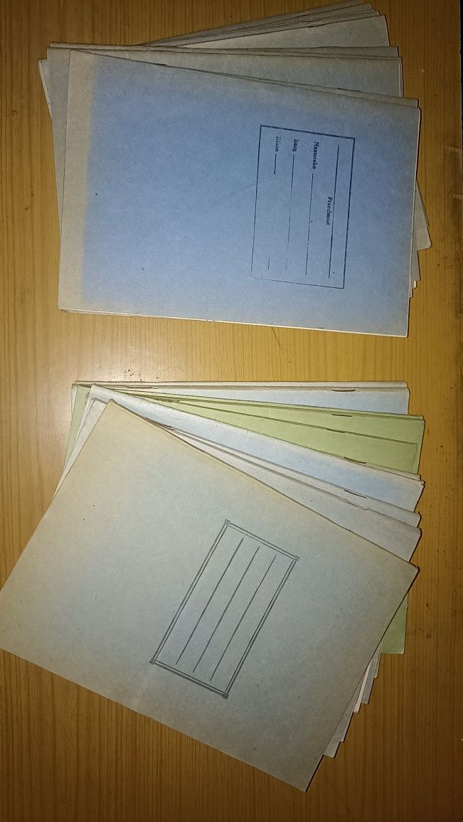 Zeszyty PRL, 26 sztuk, nowe