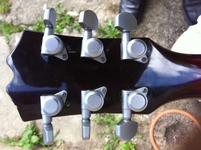 Washburn HB35 (ES-335 style) Bigsby (hand-made in Japan 1989) + case