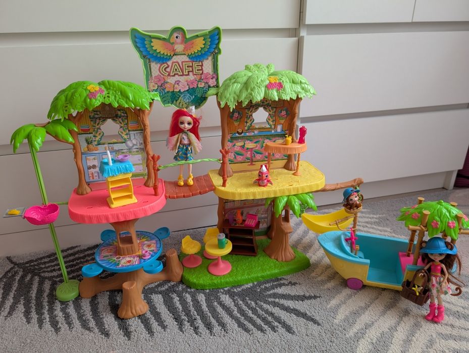 Enchantimals cafe i statek