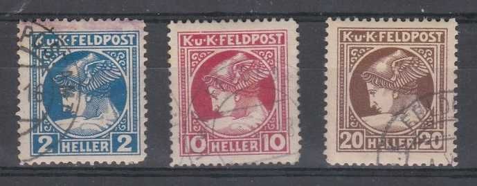 Austria. Stare znaczki, zestaw 33