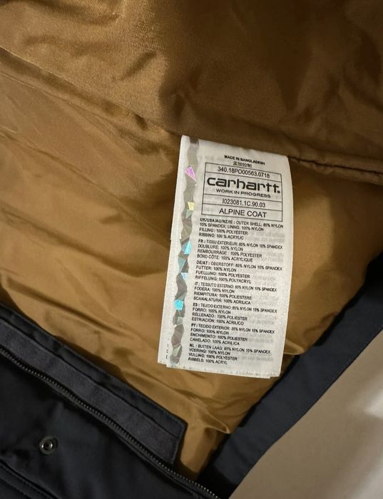 Carhartt Wip Alpine Coat Blue Size M