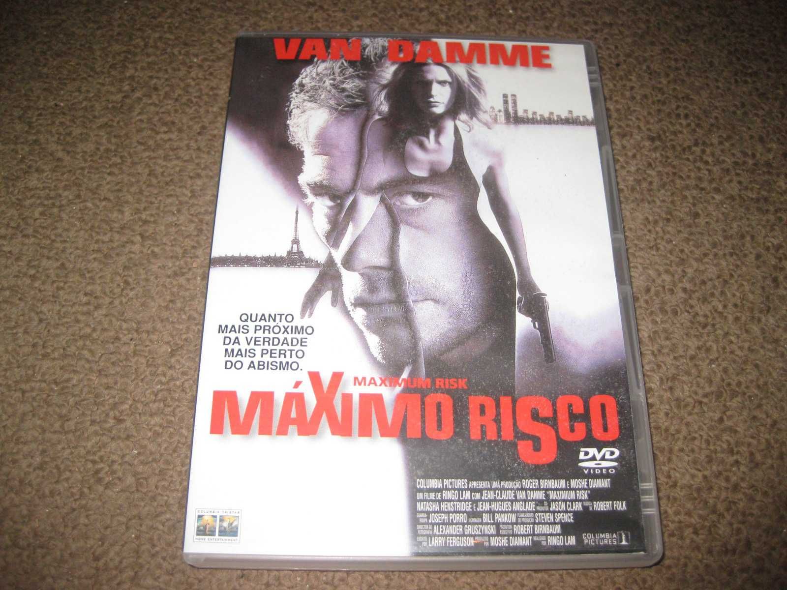 DVD "Máximo Risco" com Van Damme