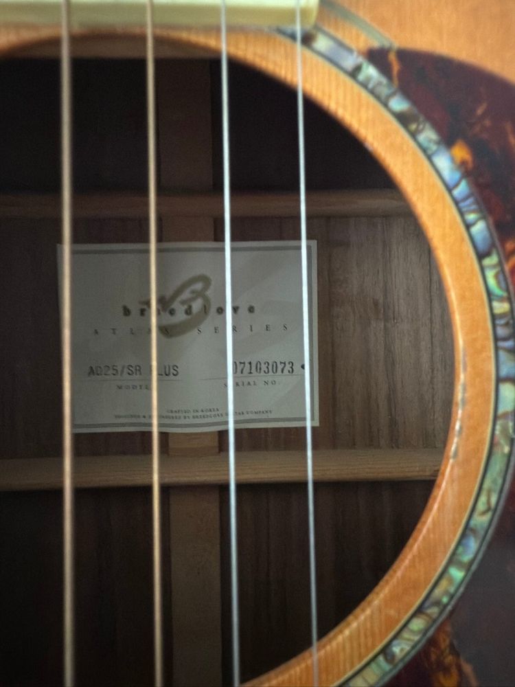 Breedlove Atlas Series AD25/SR Plus Dreadnought Elektro Akustyczna MIK