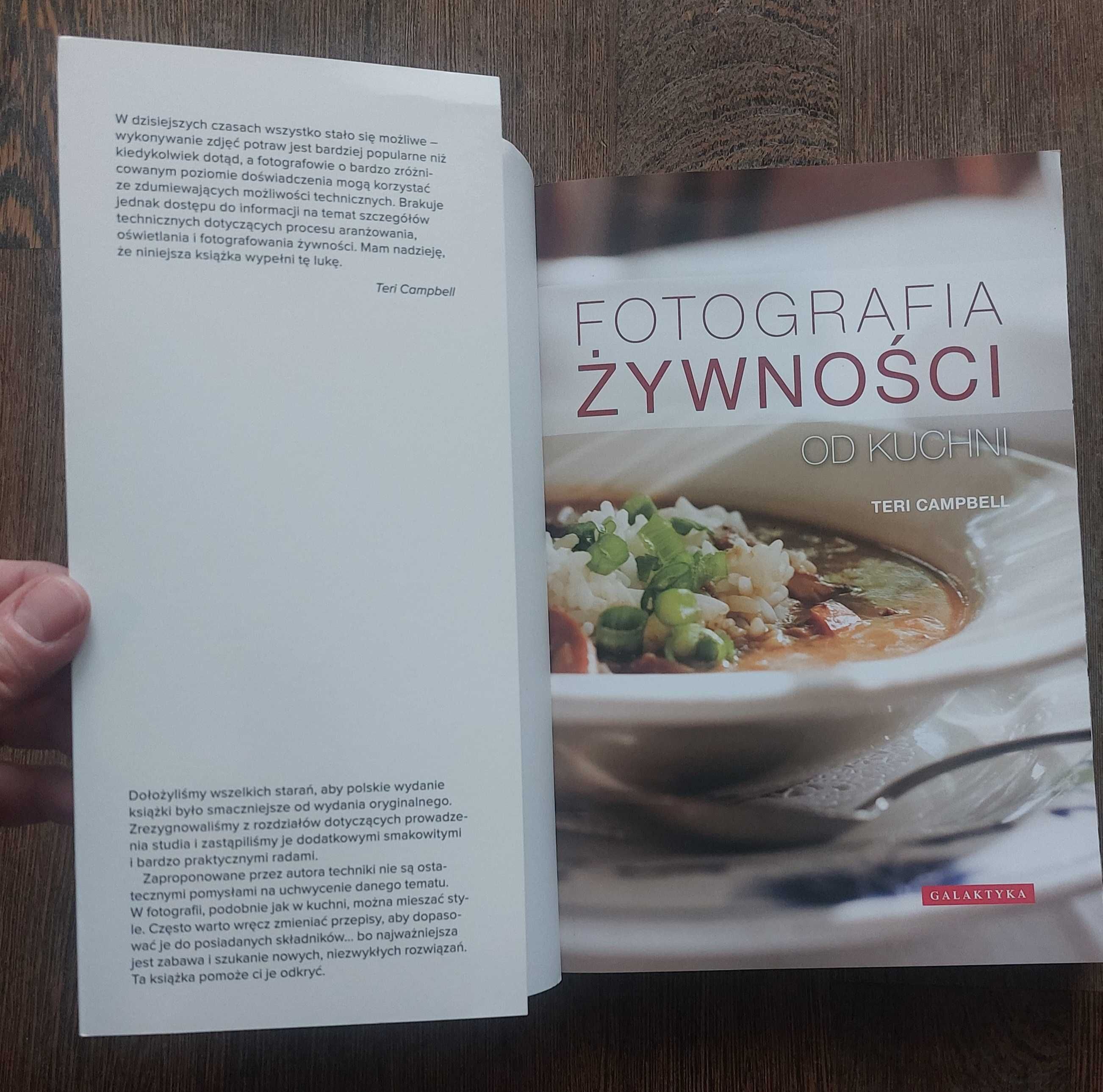 Książka "Fotografia żywności od kuchni" Teri Campbell