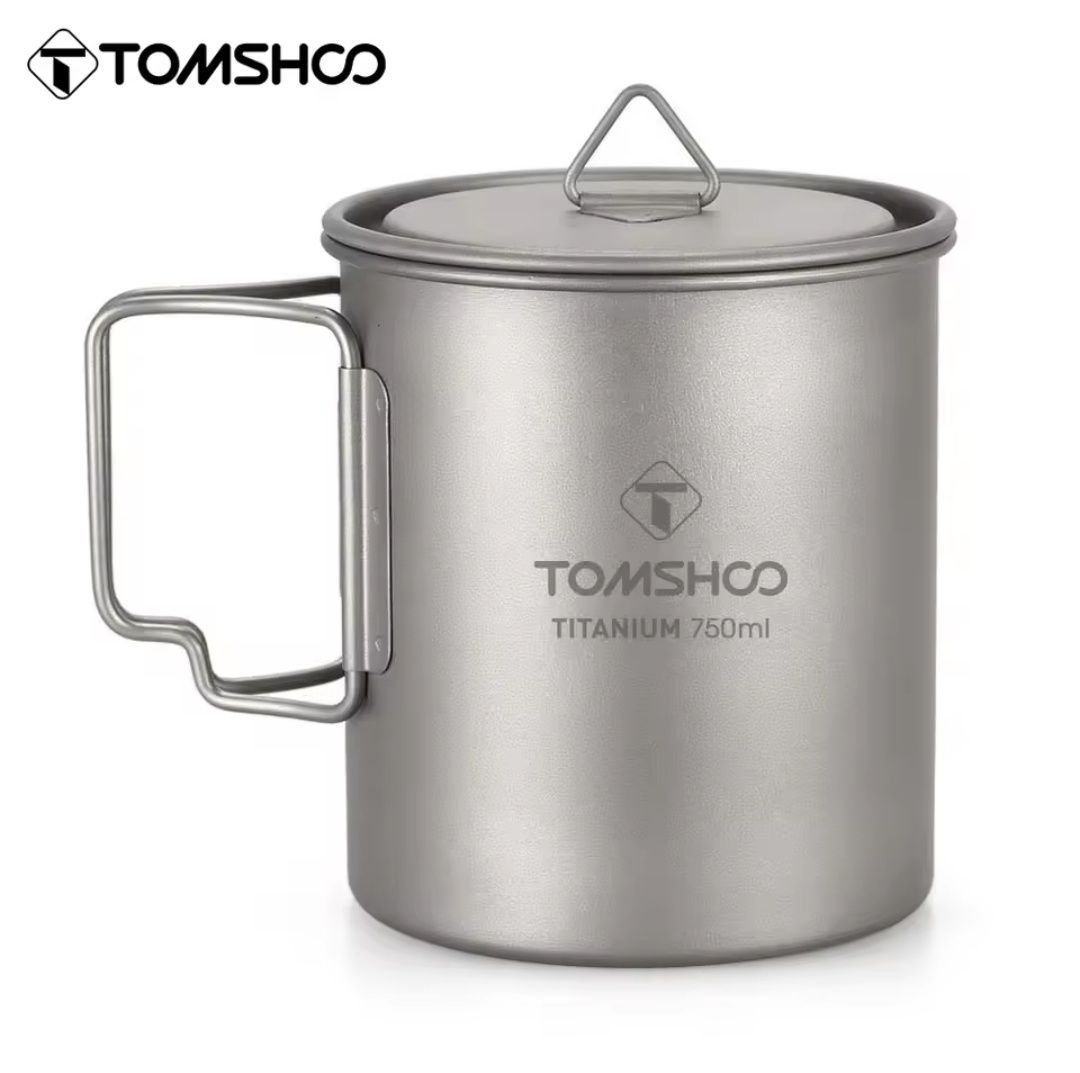 Титанова кружка чашка 750мл. Tomshco Titanium, нова, оригінал