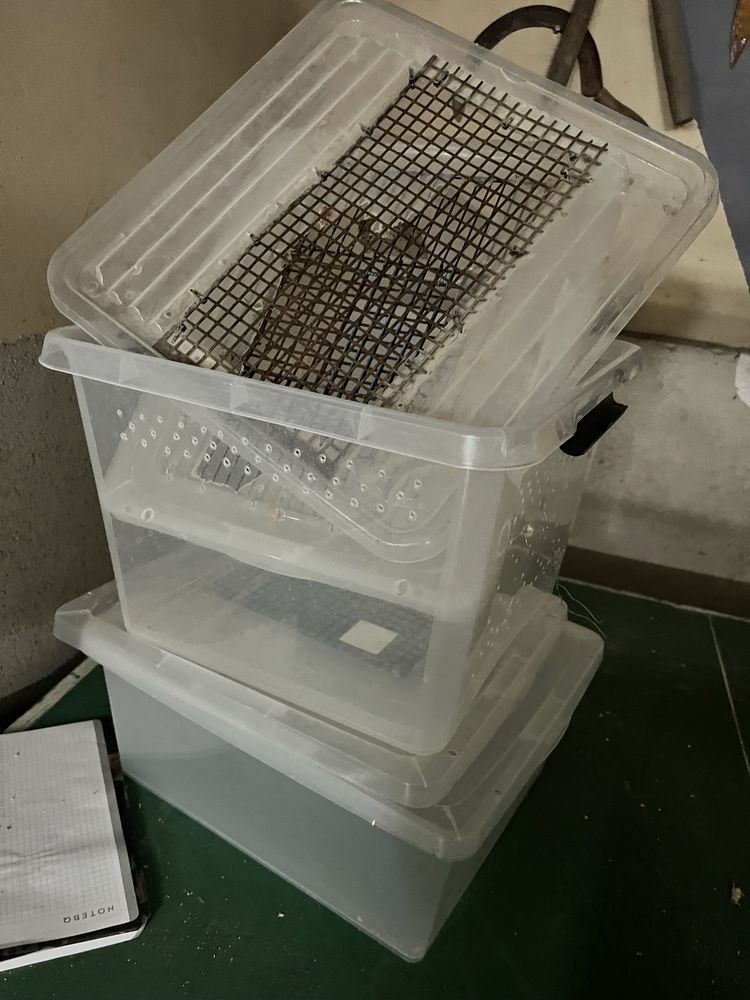 Pojemniki plastikowe 14 sztuk
