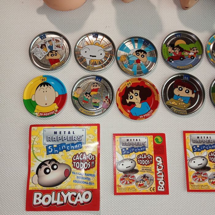 Shinchan Metal Rappers coleção Bollycao