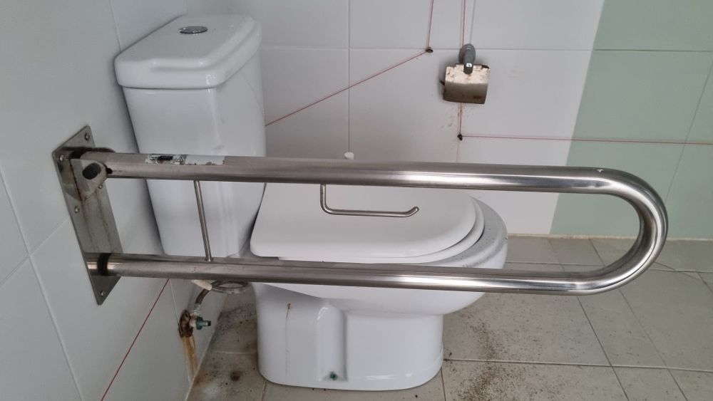 Apoio de sanita INOX