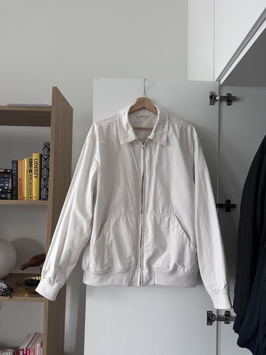 Kurtka bomber ZARA bomberka ecru męska L – stan idealny