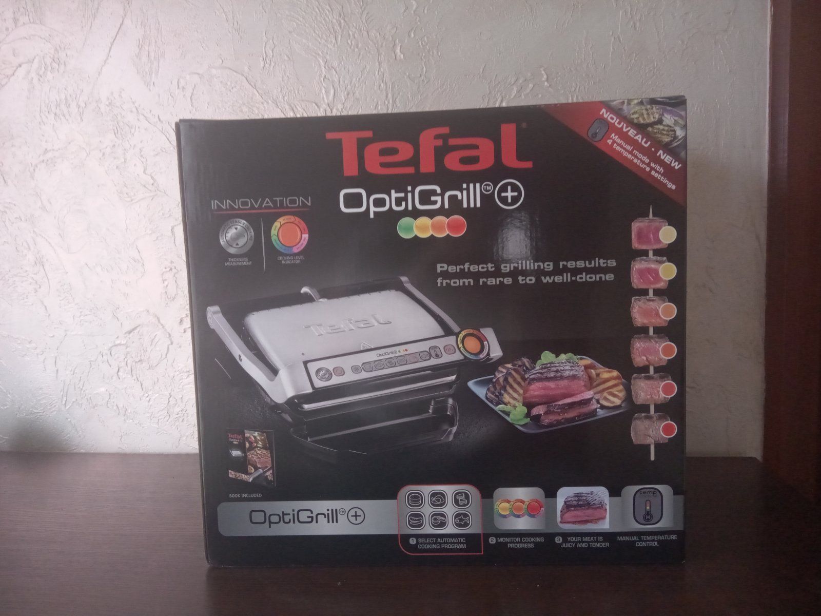 Електрогриль Tefal OptiGrill+ GC712D34